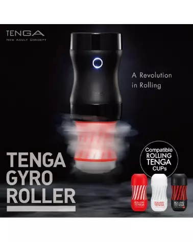 Image du Tenga Gyro Roller Cup Gentle, masturbateur discret et ergonomique de TENGA-4