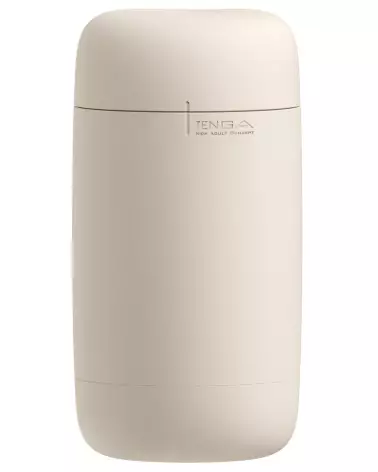 Image du masturbateur Tenga Puffy Latte Brown, produit ergonomique et discret-4