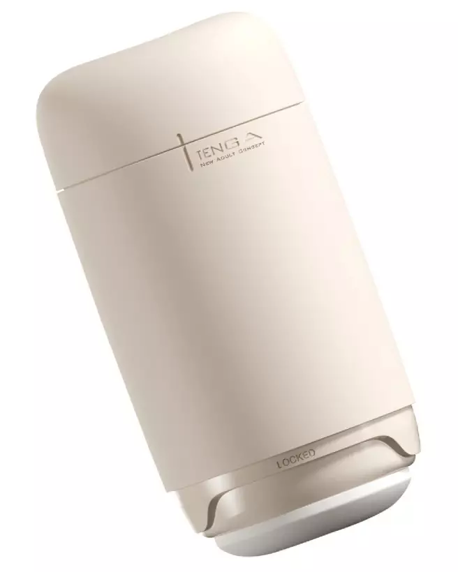 Image du masturbateur Tenga Puffy Latte Brown, produit ergonomique et discret-5