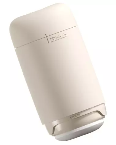 Image du masturbateur Tenga Puffy Latte Brown, produit ergonomique et discret-5