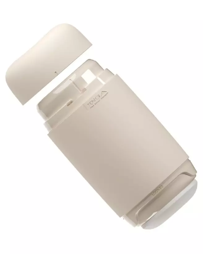 Image du masturbateur Tenga Puffy Latte Brown, produit ergonomique et discret-6