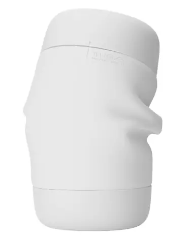 Image du masturbateur Tenga Puffy Sugar White, sextoy masculin discret et ergonomique-3