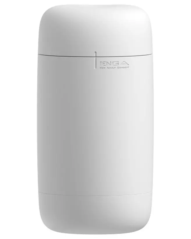 Image du masturbateur Tenga Puffy Sugar White, sextoy masculin discret et ergonomique-4