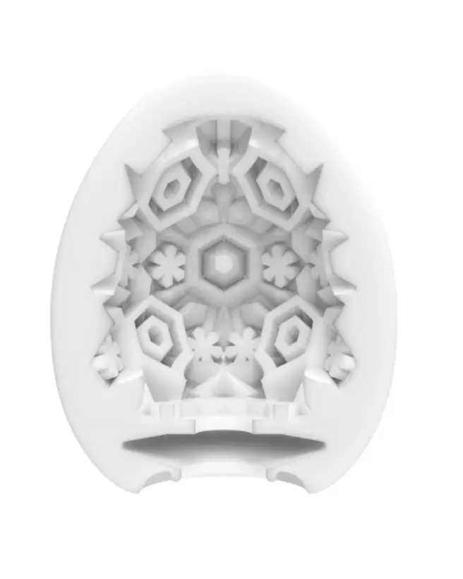 Image du TENGA Egg Snow Crystal, masturbateur discret pour homme-3