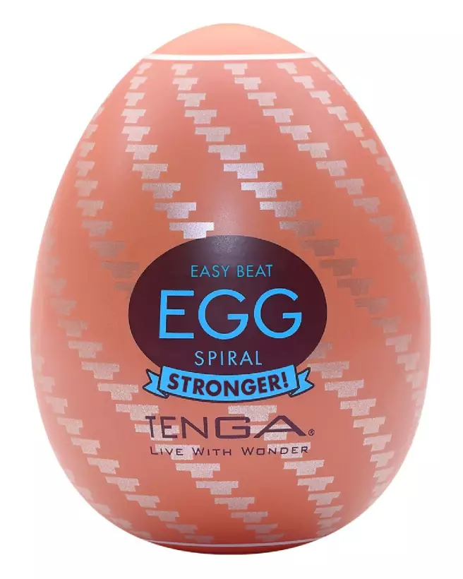 Image du Tenga Egg Spiral Str. 1pcs, masturbateur discret et efficace pour hommes-1