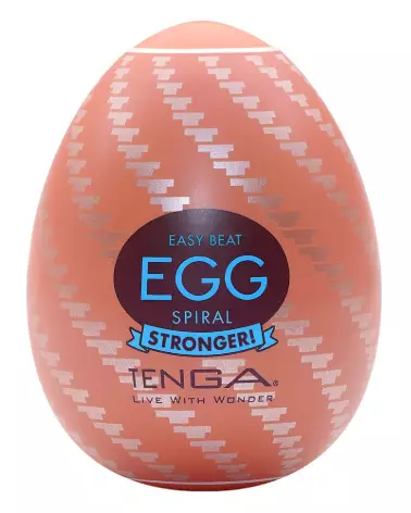 Image du Tenga Egg Spiral Str. 1pcs, masturbateur discret et efficace pour hommes-1