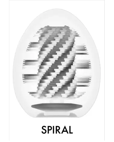 Image du Tenga Egg Spiral Str. 1pcs, masturbateur discret et efficace pour hommes-4