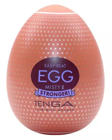 Image du Tenga Egg Misty II HB, masturbateur compact et innovant de TENGA-1