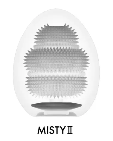 Image du Tenga Egg Misty II HB, masturbateur compact et innovant de TENGA-4