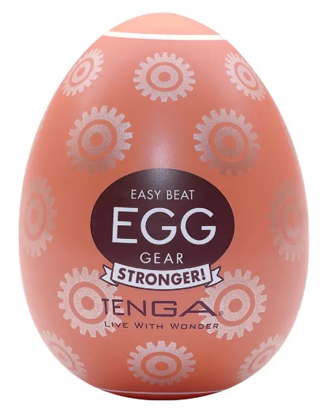 Image du TENGA Egg Gear HB 1pc, masturbateur compact et discret pour homme-1