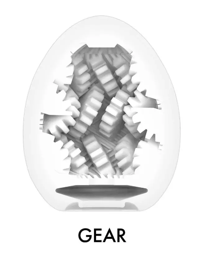 Image du TENGA Egg Gear HB 1pc, masturbateur compact et discret pour homme-4