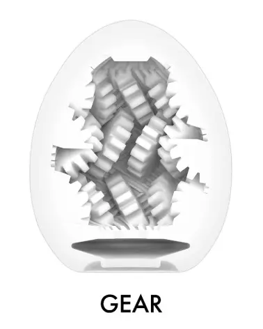 Image du TENGA Egg Gear HB 1pc, masturbateur compact et discret pour homme-4