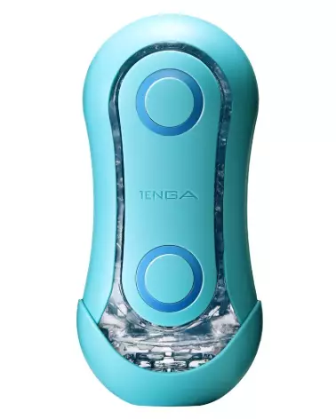 Image du masturbateur Tenga Flip Orb Ocean Blue, design innovant et ergonomique-1