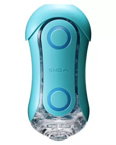 Image du masturbateur Tenga Flip Orb Ocean Blue, design innovant et ergonomique-2