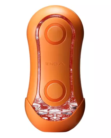 Image du Tenga Flip Orb Sunset Orange, masturbateur innovant pour hommes-1