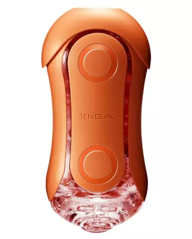 Image du Tenga Flip Orb Sunset Orange, masturbateur innovant pour hommes-2