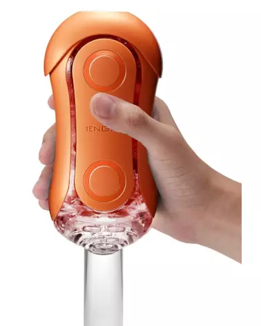 Image du Tenga Flip Orb Sunset Orange, masturbateur innovant pour hommes-5