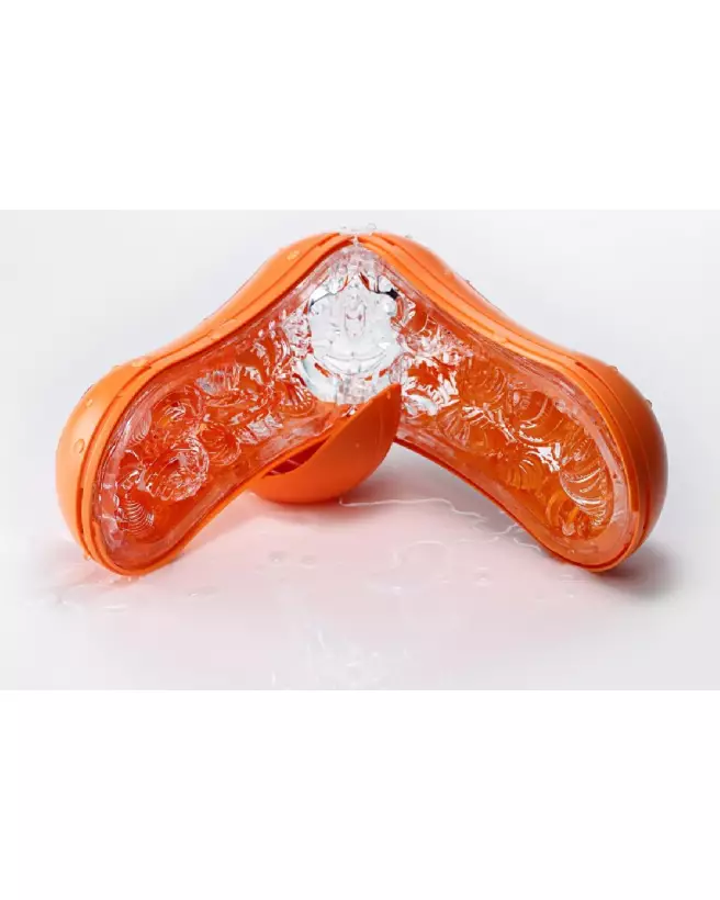 Image du Tenga Flip Orb Sunset Orange, masturbateur innovant pour hommes-7