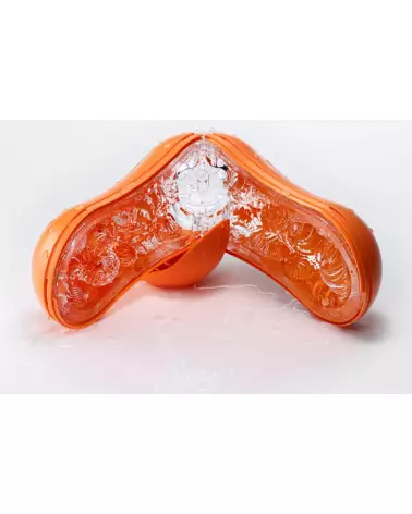 Image du Tenga Flip Orb Sunset Orange, masturbateur innovant pour hommes-7