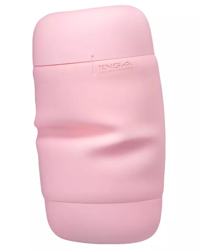 Image du Masturbateur TENGA Puffy Strawberry Pink - Confort et Design Élégant-3