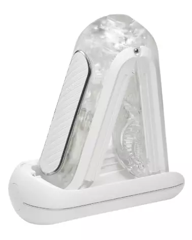 Image du Masturbateur TENGA Flip Zero Gravity White Electr, design innovant et élégant-3