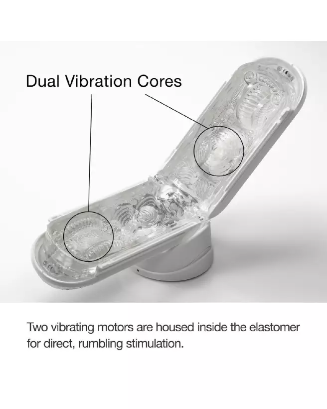 Image du Masturbateur TENGA Flip Zero Gravity White Electr, design innovant et élégant-5