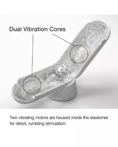Image du Masturbateur TENGA Flip Zero Gravity White Electr, design innovant et élégant-5