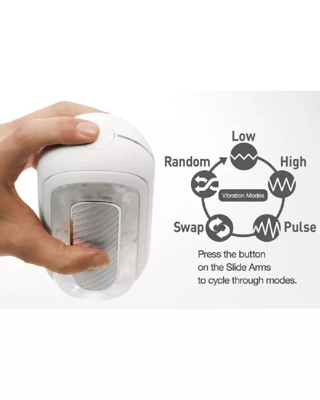 Image du Masturbateur TENGA Flip Zero Gravity White Electr, design innovant et élégant-7