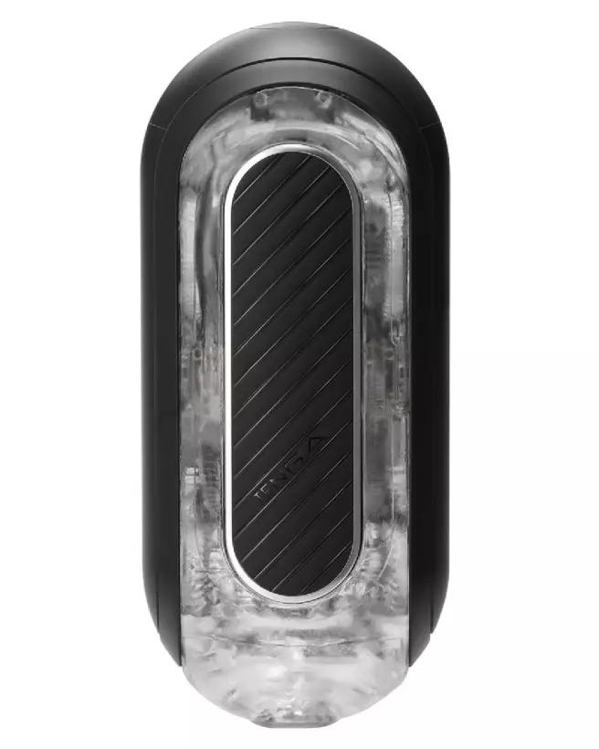Image du Flip Zero Gravity Black Electr de TENGA, masturbateur haut de gamme-2