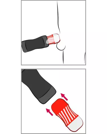 Image du Masturbateur TENGA Vacuum Gyro Roller avec technologie de rotation avancée-6