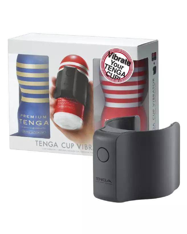 Image du Tenga Cup Vibrator Limited Set, masturbateur premium TENGA-1