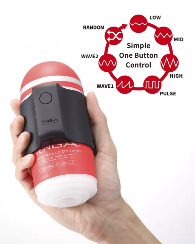 Image du Tenga Cup Vibrator Limited Set, masturbateur premium TENGA-4