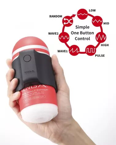 Image du Tenga Cup Vibrator Limited Set, masturbateur premium TENGA-4