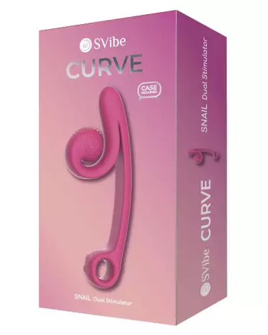 SVibe Curve Pink Rabbit Vibrator for Intense Pleasure and Stimulation-1