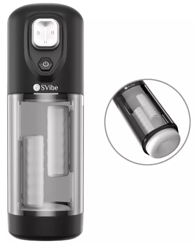 Photo SVibe Ikon VOLT Masturbator - Masturbateur innovant et discret-2