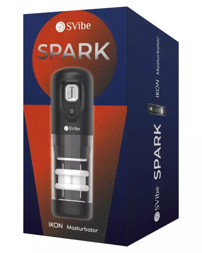 Image du masturbateur SVibe Ikon SPARK, haute performance et ergonomie optimale-1