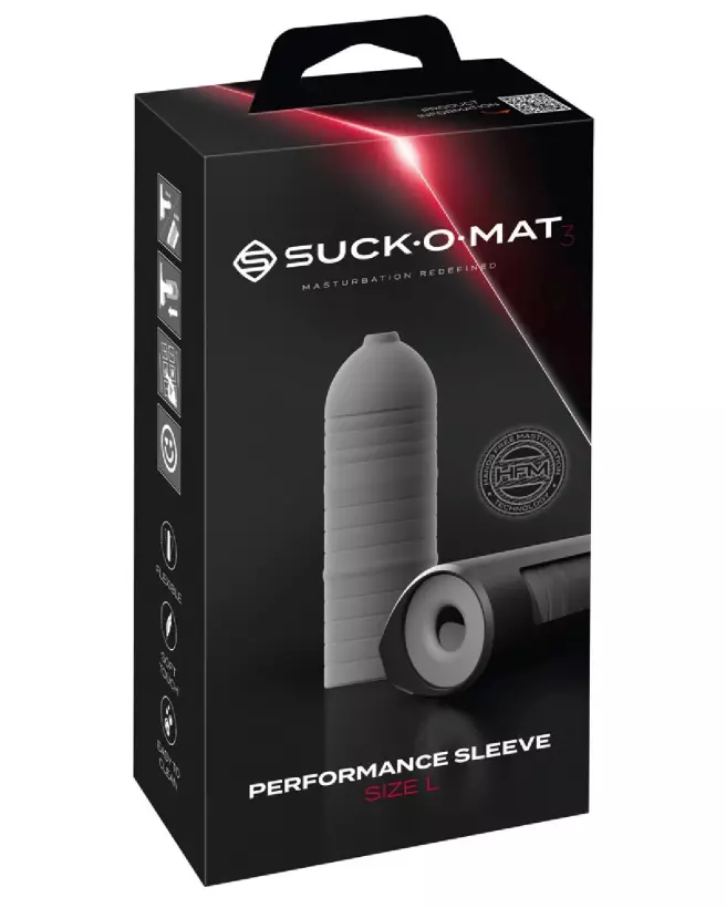 Image du Suck-O-Mat 3 Perf. Sleeve L, masturbateur innovant pour plaisir intense-1