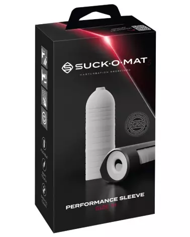 Image du Suck-O-Mat 3 Perf. Sleeve M, masturbateur à succion avancée-1