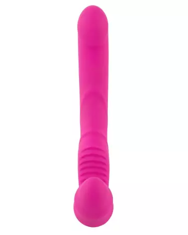 Image du Strapless Strap-On, gode ceinture sans harnais vibrant, en silicone premium-3