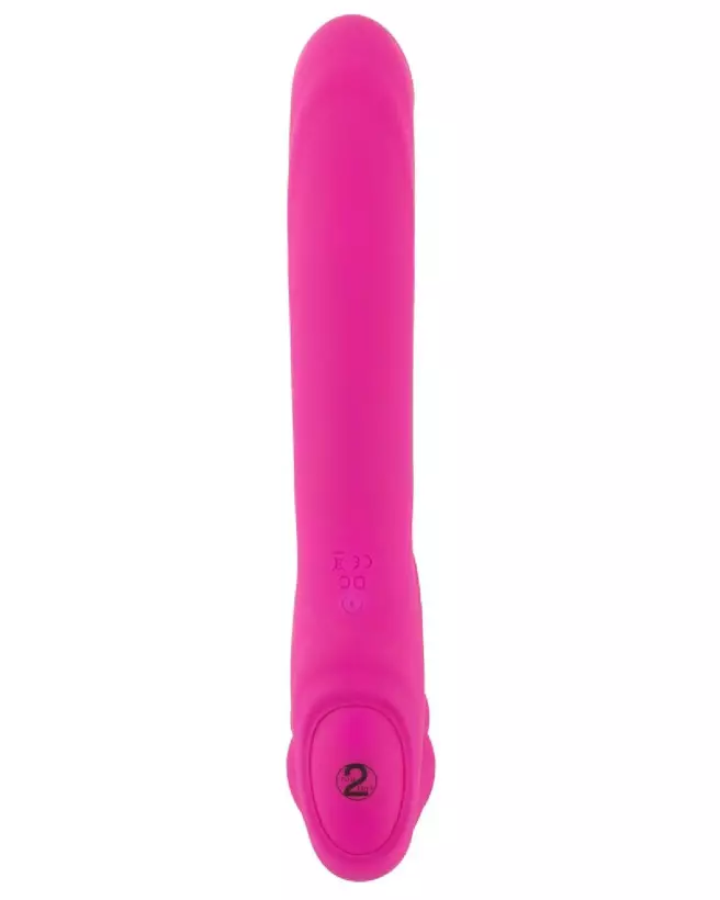 Image du Strapless Strap-On, gode ceinture sans harnais vibrant, en silicone premium-4