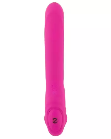 Image du Strapless Strap-On, gode ceinture sans harnais vibrant, en silicone premium-4