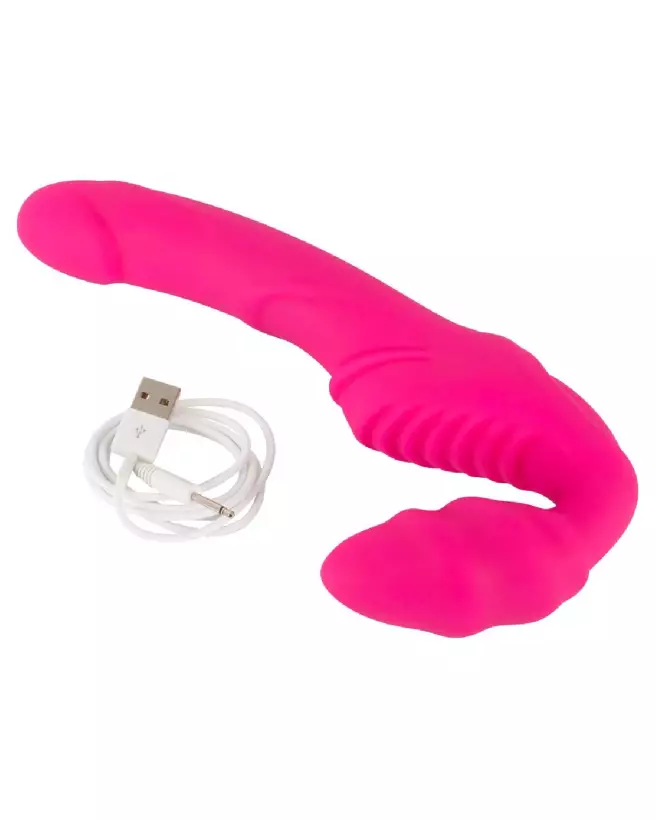 Image du Vibrating Strapless Strap-on 2, gode ceinture innovant sans harnais-6