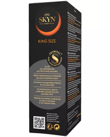 Image des préservatifs SKYN King Size sans latex pour sensibilité accrue et confort optimal-3