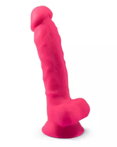 Gode réaliste SilexD 7 pouces avec ventouse et texture veineuse pour plaisir personnalisé-3