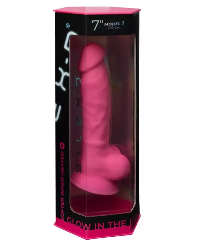 Image du SilexD Model 7 Glow in the Dark, sextoy réaliste lumineux-1