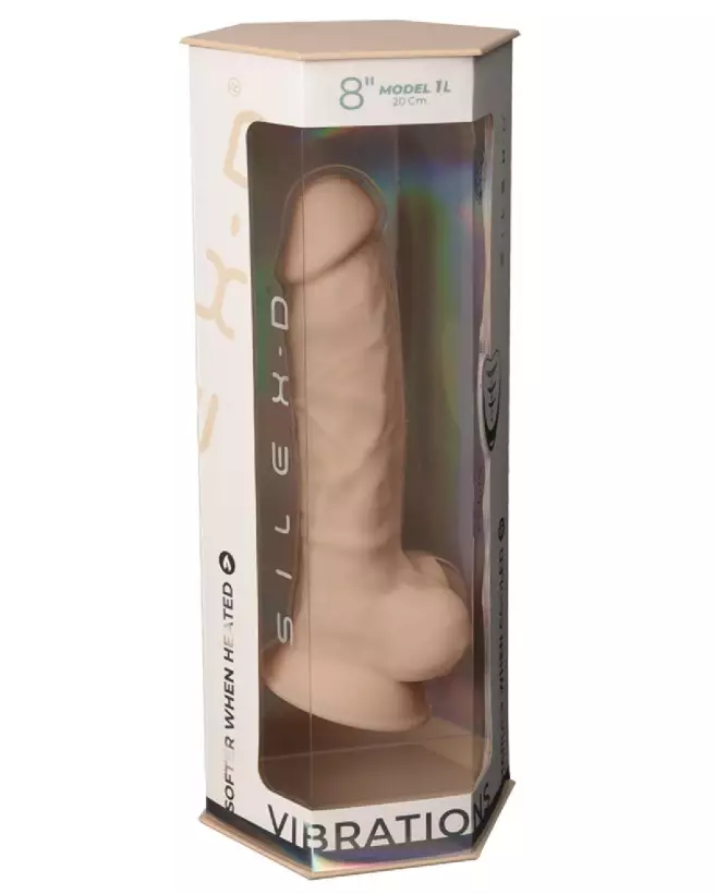 Image du SilexD Model 8 Vibration, sextoy réaliste en silicone de haute qualité-1