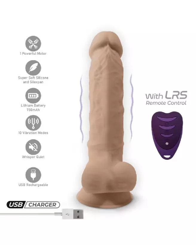 Image du SilexD Model 8 Vibration, sextoy réaliste en silicone de haute qualité-6