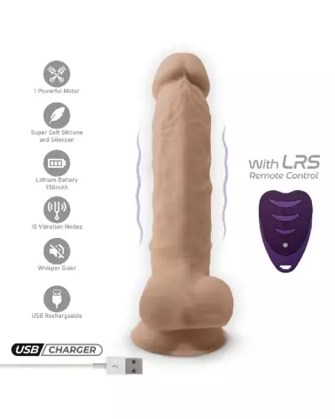 Image du SilexD Model 8 Vibration, sextoy réaliste en silicone de haute qualité-6