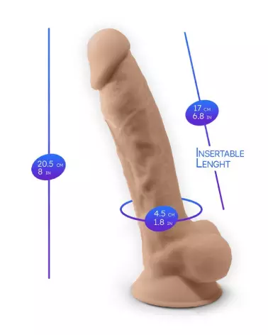 Image du SilexD Model 8 Vibration, sextoy réaliste en silicone de haute qualité-7