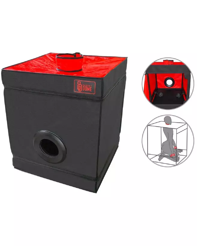 Bukkake Black Red meuble design moderne par Secret Dome-1